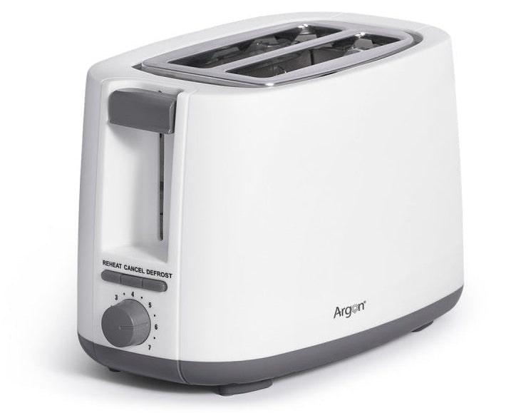 Argon Bro toaster Mat Hvid - 2 Slots - 750 W