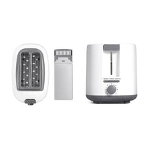 Argon Bro toaster Mat Hvid - 2 Slots - 750 W