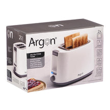Argon Bro toaster Mat Hvid - 2 Slots - 750 W