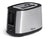 Argon Bro toaster RVS / Mat Sort - 2 Slots - 750 W