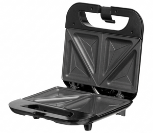 Argon Tosti-ijzer Zwart - Til 2 Tosti's - 750 W