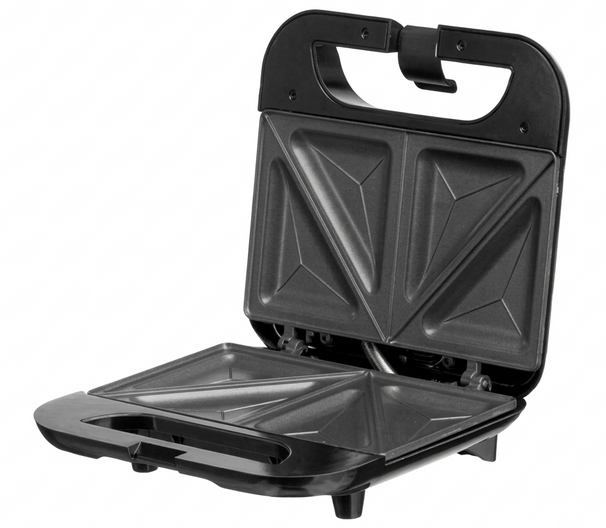 Argon Tosti-ijzer Zwart - Til 2 Tosti's - 750 W