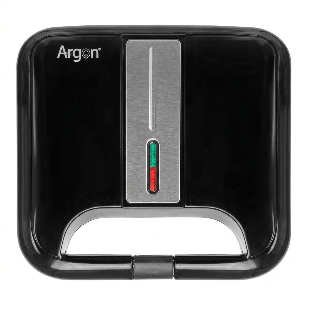 Argon Tosti-ijzer Zwart - Til 2 Tosti's - 750 W