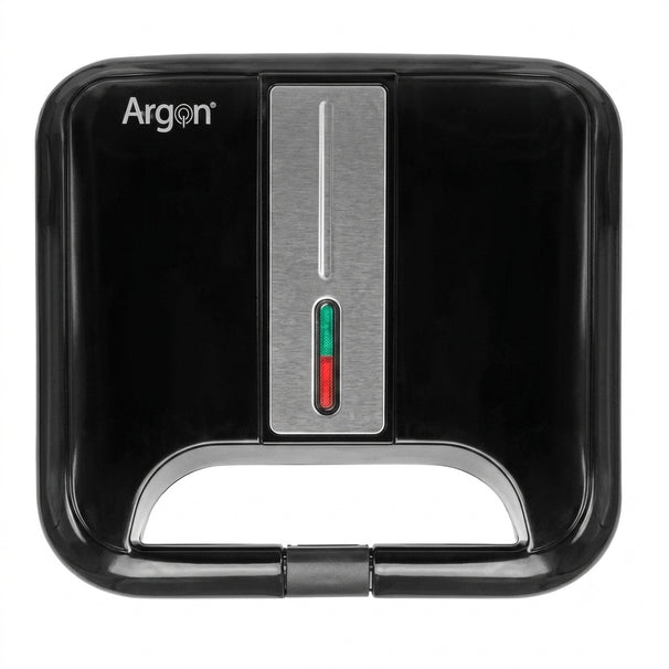 Argon Tosti-ijzer Zwart - Til 2 Tosti's - 750 W