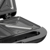 Argon Tosti-ijzer Zwart - Til 2 Tosti's - 750 W