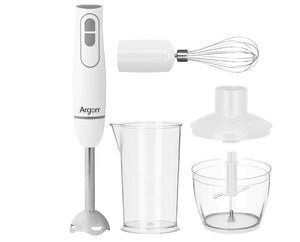 Argon Staafmixerset med Accessoires Hvid - 1000 W