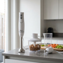 Argon Staafmixerset med Accessoires Hvid - 1000 W