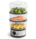 Argon Dampsk cooker RVS - 3 lag - 2,5 liter - 500 W