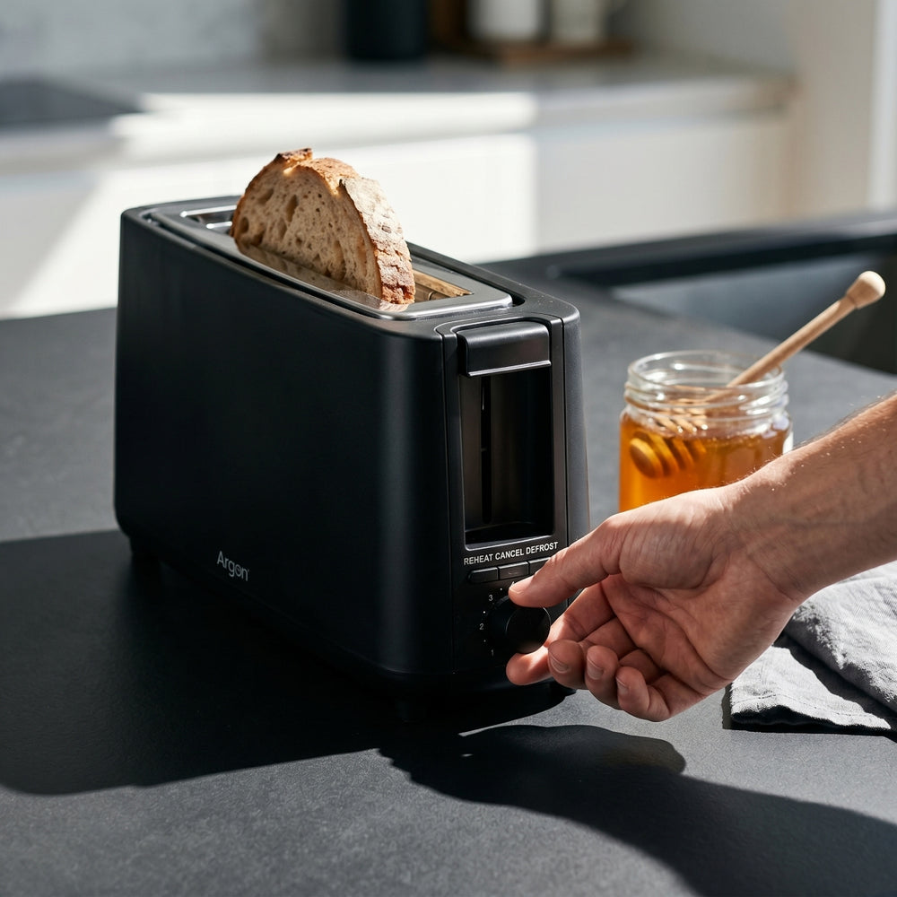 Argon Bro toaster Mat Sort - 1 Lang Slot - 900 W