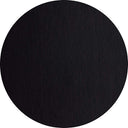 ASA Selection Placemat - Leather Optic Fine - Sort - ø 38 cm