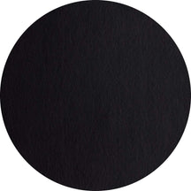 ASA Selection Placemat - Leather Optic Fine - Sort - ø 38 cm