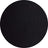 ASA Selection Placemat - Leather Optic Fine - Sort - ø 38 cm