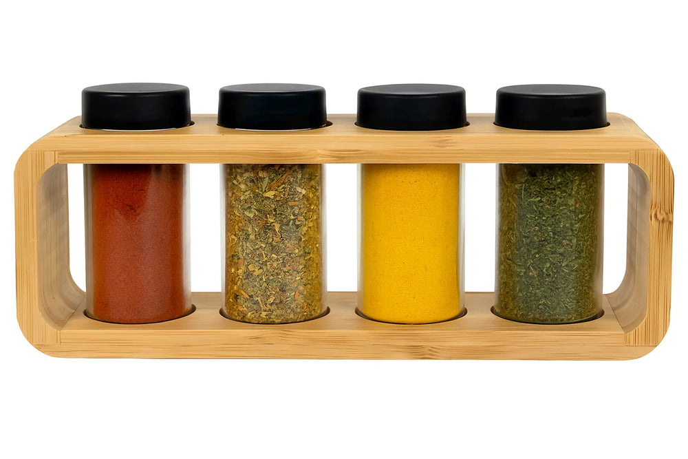 Cookinglife Kruidenrek Bamboe 4-Delig