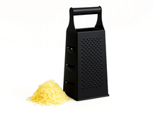 Cookinglife Torenrasp - Rasp Vierzijdig - Sort - 8 x 11 x 24 cm