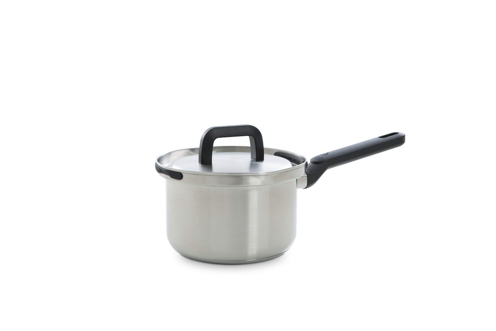 BK Pannenset Flow Cool 5-Delig - RVS - Kookpan ø 16, 18, 20, 24 cm & Steelpan ø 16 cm