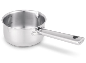 Beka Steelpan med 2 giettuiten Cicla - RVS - ø 12 cm - egnet til alle varmekilder