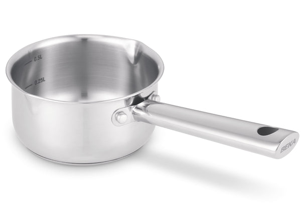 Beka Steelpan med 2 giettuiten Cicla - RVS - ø 12 cm - egnet til alle varmekilder