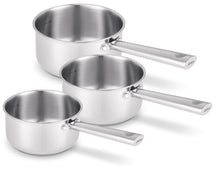 Beka Steelpannenset Cicla RVS 3-Delig ø 16, 18 & 20 cm - egnet til alle varmekilder