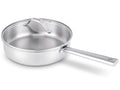 Beka Hapjespan / Sauteerpan med glaslåg Cicla ø 24 cm - egnet til alle varmekilder - uden non-stick belægning