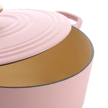 BK Braadpan Bourgogne Blush Pink Gietijzer ø 28 cm / 6.7 Liter - detail 2