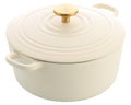BK Braadpan Bourgogne Cream White Gietijzer ø 24 cm / 4.2 Liter