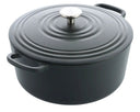 BK Stegegryde Bourgogne Earl Grey Støbejern ø 24 cm / 4,2 Liter - emaljeret non-stick belægning