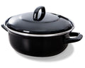 BK Braadpan Fortalit Emaille Zwart ø 28 cm / 4 Liter