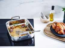 BK Braadslede / Ovenschaal Superior Tri-Ply RVS 30 x 24 cm / 4.7 Liter - sfeerbeeld 2
