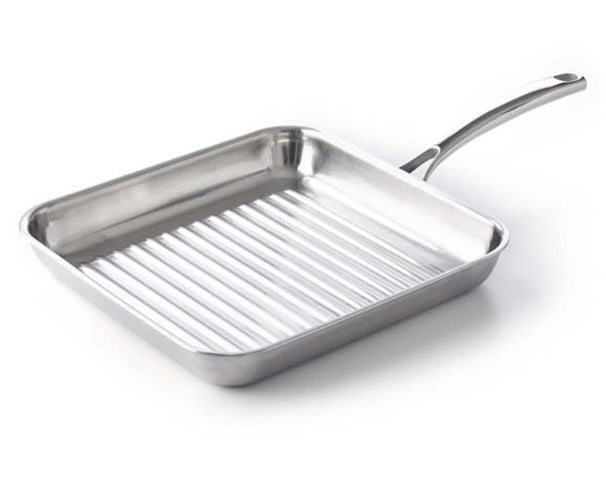 BK Grillpande Superior Tri-Ply Rustfrit Stål 28 x 28 cm - uden non-stick belægning