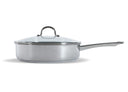 BK Sauterpande med låg Bright Rustfrit Stål ø 28 cm / 3,8 Liter - uden non-stick belægning