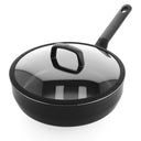 BK Sauterpande med låg Easy Induction Sort ø 24 cm / 3,4 Liter - keramisk non-stick belægning