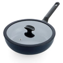 BK Sauterpande med låg Enjoy Oxford Blue ø 28 cm - keramisk non-stick belægning