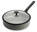 BK Sauterpande med låg Granite Grå ø 28 cm / 4,2 Liter - keramisk non-stick belægning