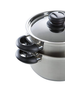 BK Kookpan Karaat+ RVS ø 16 cm / 1.5 Liter - gestapeld