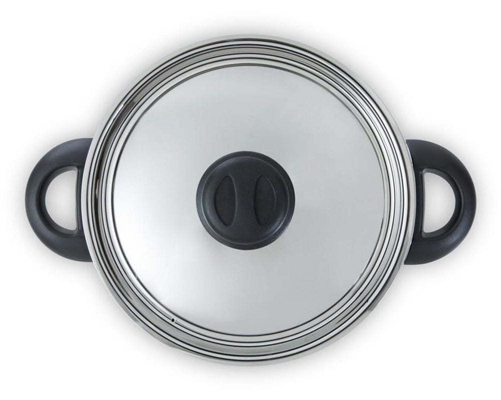 BK Kookpan Karaat+ RVS ø 16 cm / 1.5 Liter - bovenaanzicht