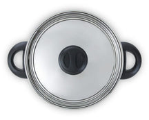 BK Kookpan Karaat+ RVS ø 16 cm / 1.5 Liter - bovenaanzicht
