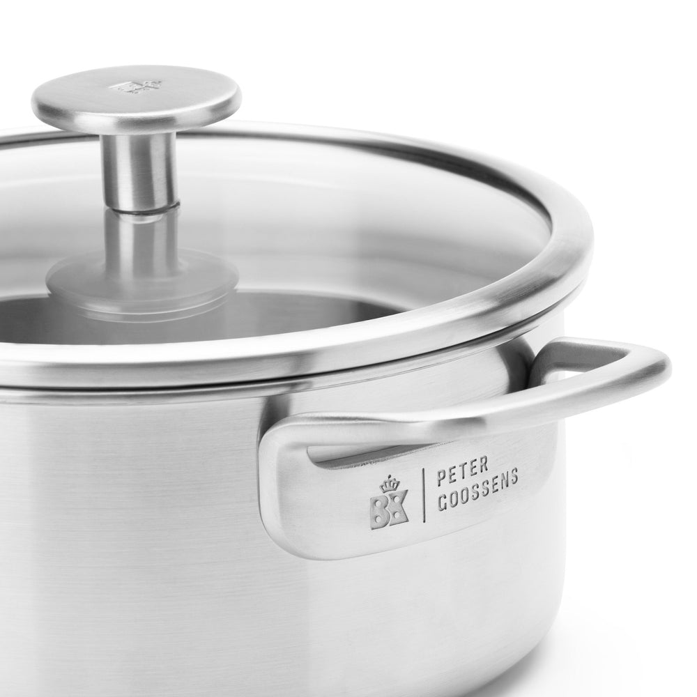 BK Kookpan Peter Goossens Maestro 3-Ply RVS ø 24 cm / 5.4 Liter - detail 1