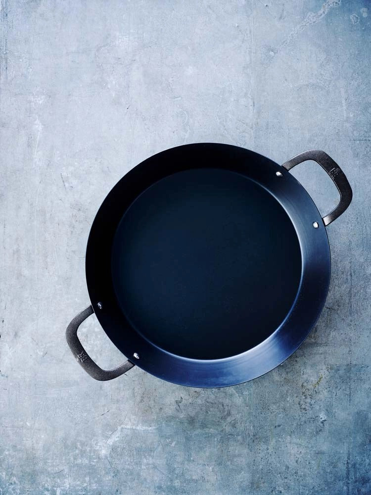 BK Paellapan Black Steel Plaatstaal ø 38 cm - sfeerbeeld 3