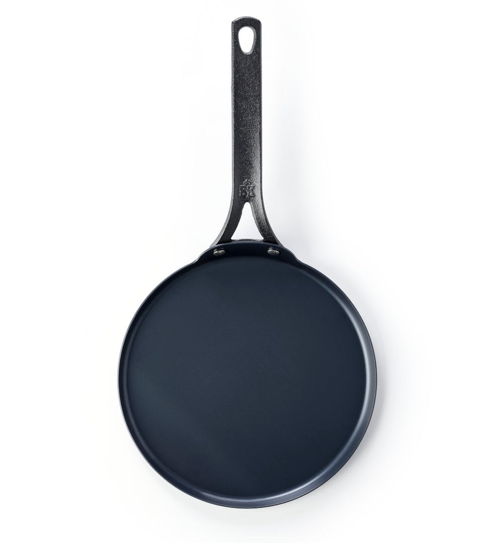 BK Pannenkoekenpan / Crêpepan Black Steel Plaatstaal ø 26 cm - bovenaanzicht