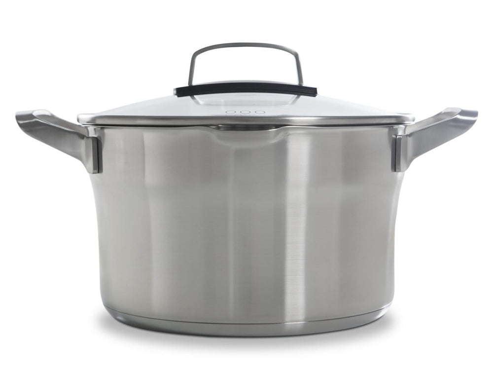 BK Soeppan Premium+ RVS ø 24 cm / 5 Liter - zijaanzicht
