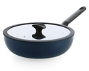 BK Wokpande med låg Enjoy Oxford Blue ø 28 cm - keramisk non-stick belægning