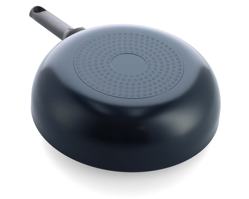 BK Wokpan met deksel Enjoy Oxford Blue ø 28 cm - onderaanzicht