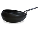 BK Wokpande Wokarang Black Steel Pladestål ø 30 cm / 2,6 Liter - uden non-stick belægning