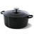 BK Stegegryde Bourgogne Jet Black Gussejern ø 24 cm / 4.2 liter - emaljeret non-stick belægning