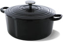BK Stegegryde Bourgogne Jet Black Gussejern ø 28 cm / 6.7 liter - emaljeret non-stick belægning