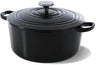 BK Stegegryde Bourgogne Jet Black Gussejern ø 28 cm / 6.7 liter - emaljeret non-stick belægning