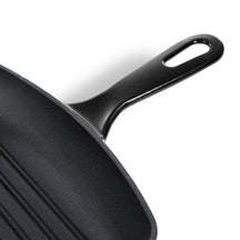BK Grillpande Bourgogne Jet Black Gussejern 26 x 26 cm - emaljeret non-stick belægning