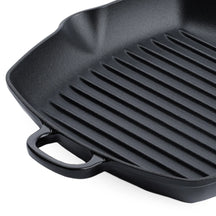 BK Grillpande Bourgogne Jet Black Gussejern 26 x 26 cm - emaljeret non-stick belægning