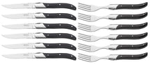 Blackwell Steakbestik Laguiole - Steakknive & Steakgafler - Pakkatræ - 12 Styk
