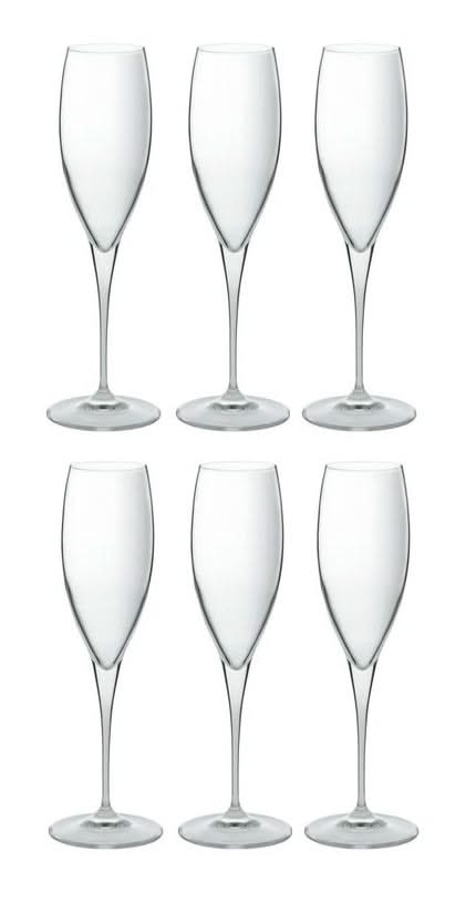 Bormioli Rocco Champagneglas - Flutes - Premium - 260 ml - 6 stk.